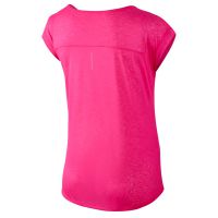 Nike shirt korte mouw Dri-fit Cool Breeze pink dames (foto 2)