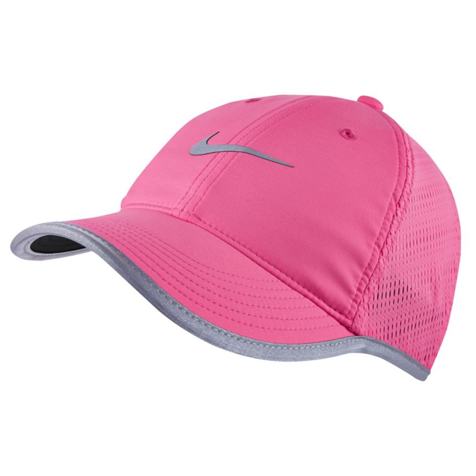 Nike cap knit mesh pink reflective dames (foto 1)
