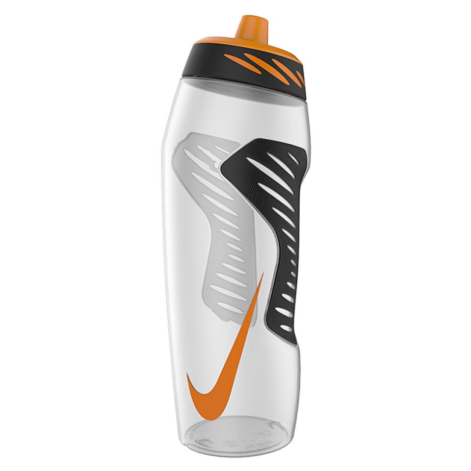 Nike bidon hyperfuel 32oz/0.95L clear/orange (foto 1)