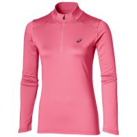 Asics shirt lange mouw Winter 1/2 zip camelion rose dames (foto 1)
