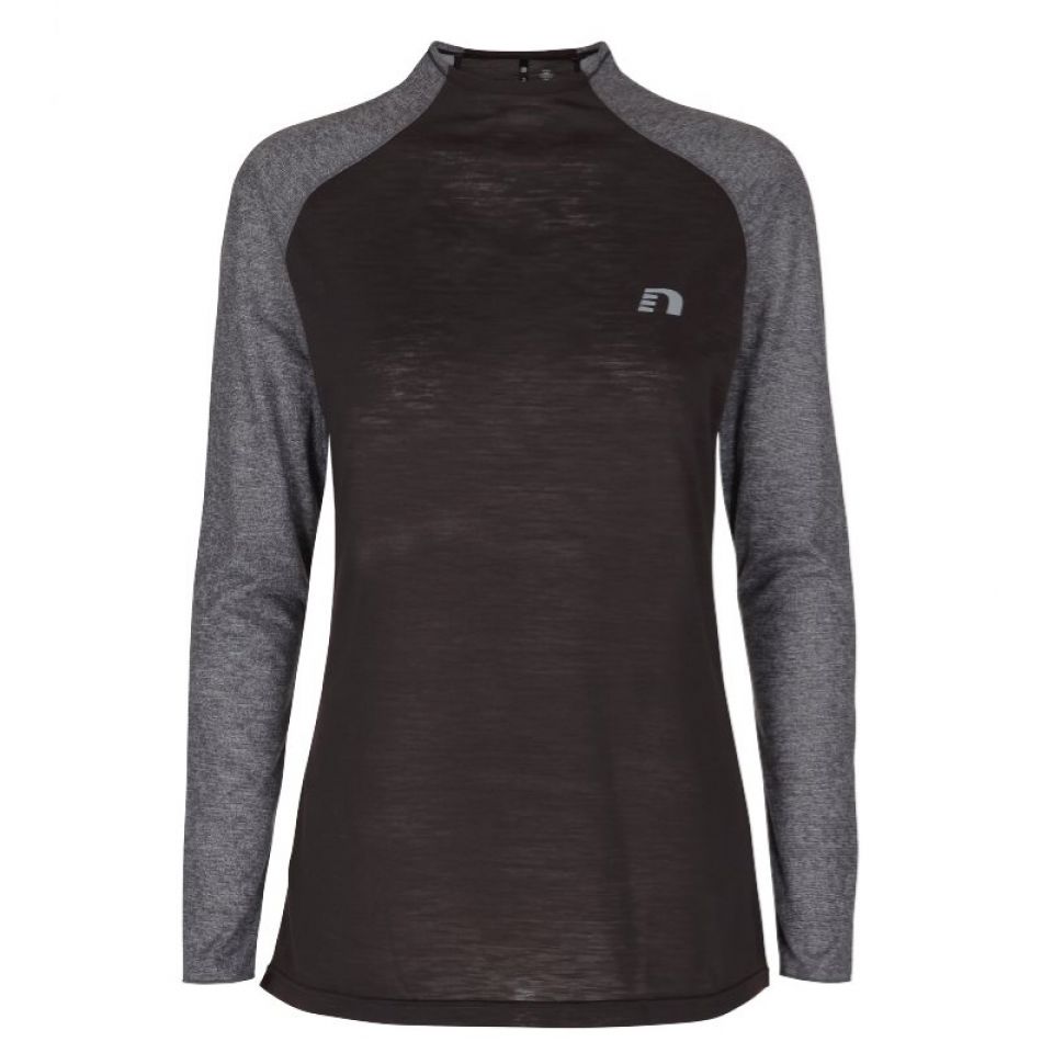 Newline shirt lange mouw Imotion printed/brown dames (foto 1)