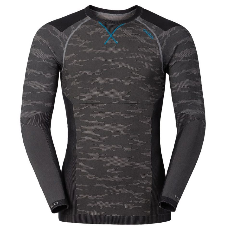 Odlo shirt lange mouw Evolution Warm blackcomb heren (foto 1)