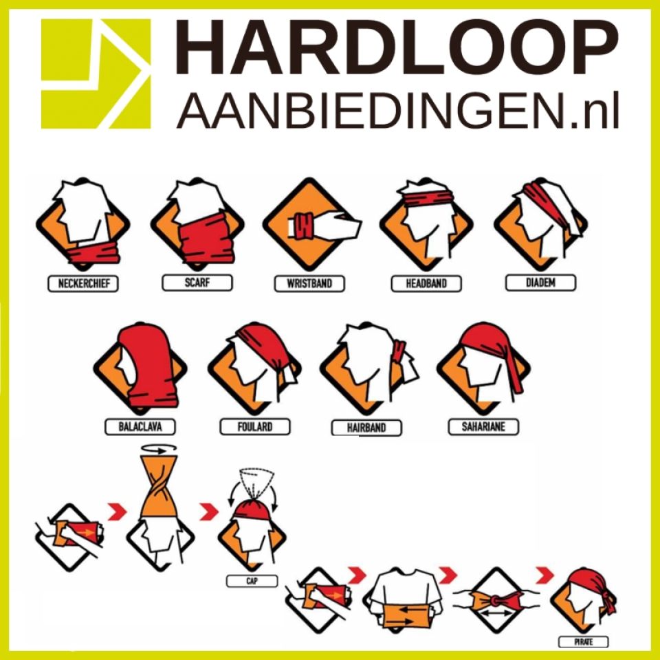 multifunctionele hardloopsjaal (foto 2)