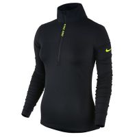 Nike shirt lange mouw winter Hyperwarm black dames (foto 1)