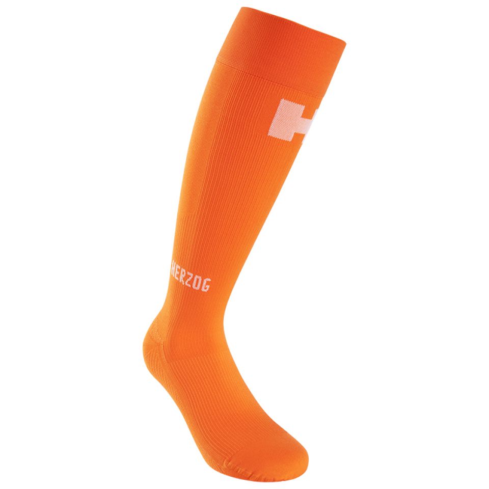 Herzog Pro Sock compressiekous oranje (foto 1)