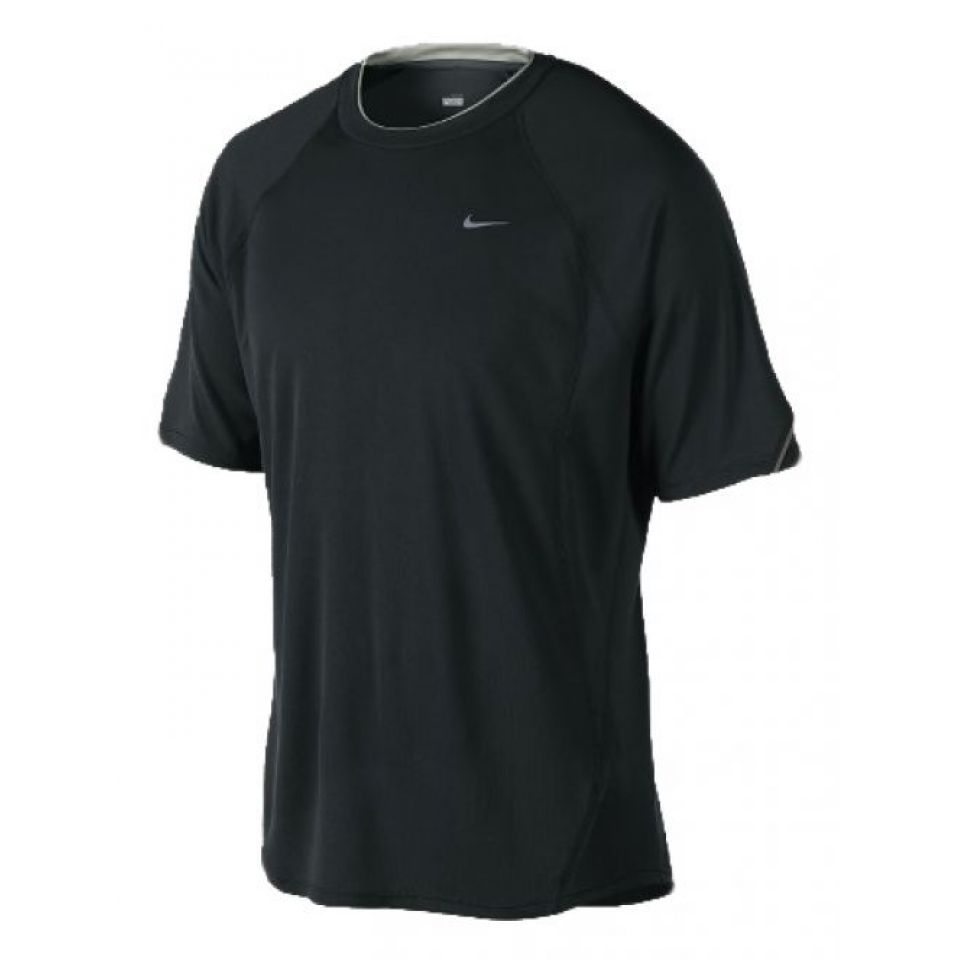 Nike shirt k/m zwart dri-fit heren (foto 1)