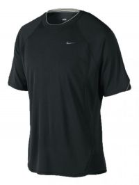Nike shirt k/m zwart dri-fit heren