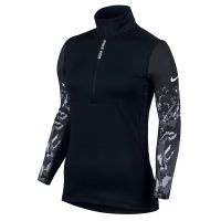 Nike shirt lange mouw Hyperwarm black dames (foto 1)