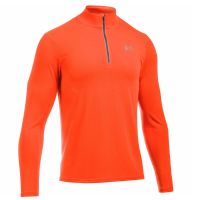Under Armour shirt lange mouw 1/2 zip Threadborne™ Streake orange heren (foto 1)