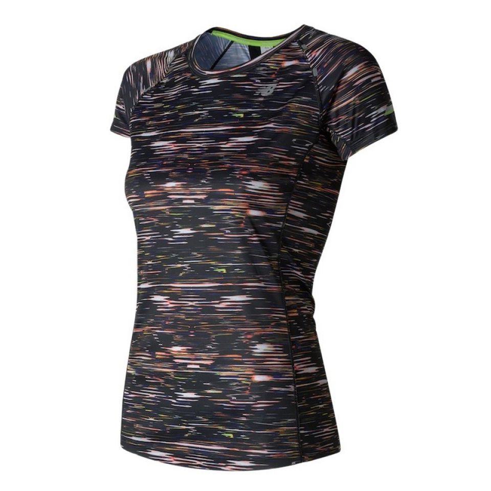 New Balance shirt korte mouw print Dames (foto 1)