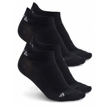 Craft sok 2-pack Stay Cool Shaftless black uni