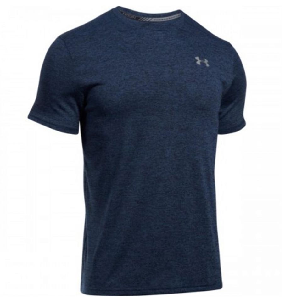 Under Armour shirt korte mouw Streaker blue heren kopen – Heren