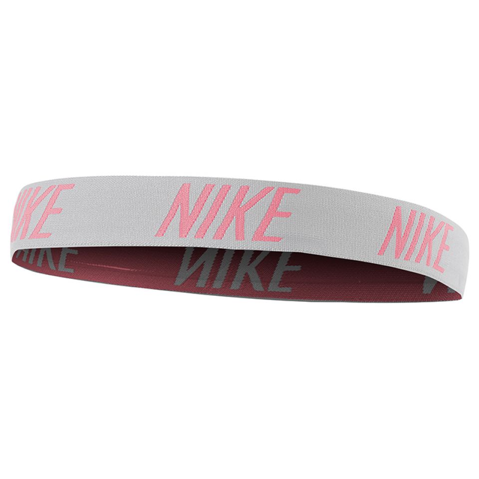 Nike haarband NIKE logo white/pink (foto 1)