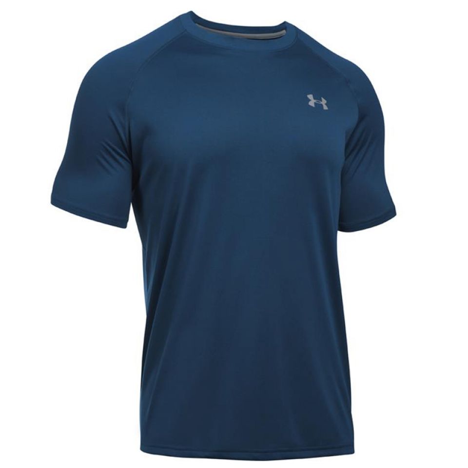 Under Armour shirt korte mouw Tech Tee blue heren (foto 1)