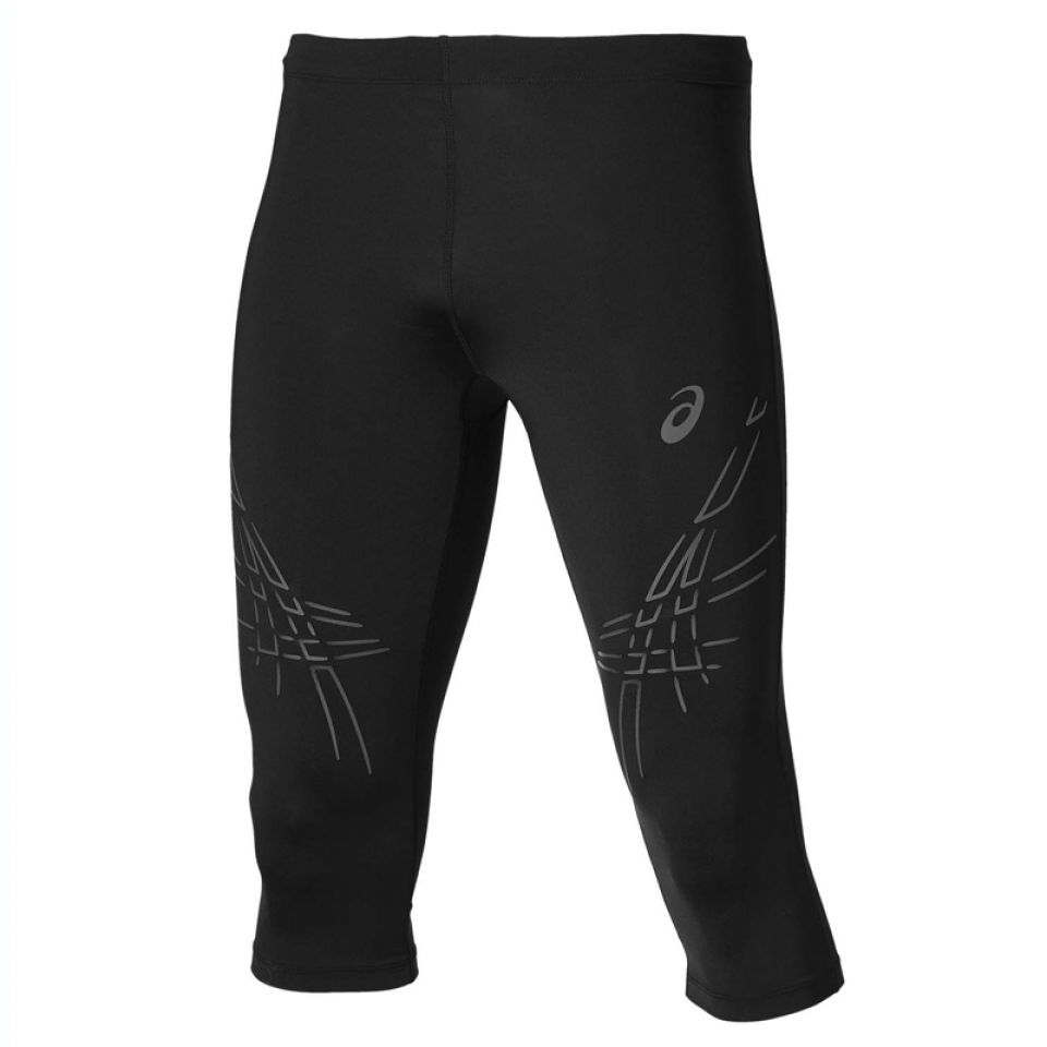 Asics driekwart broek Tiger black heren (foto 1)