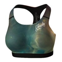 Anarchy apparel beha Nebula turquoise/orange dames (foto 1)
