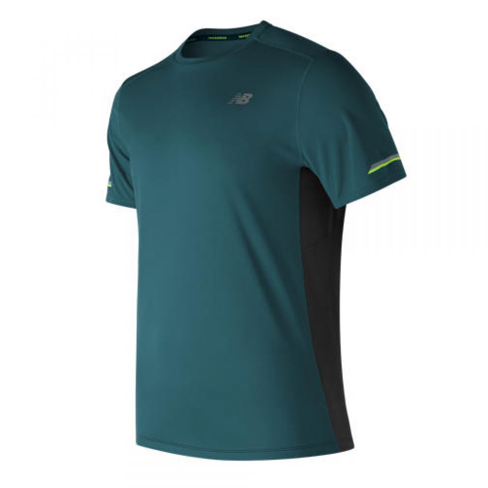 New Balance shirt korte mouw Ice Heren (foto 1)