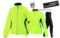 James Nicholson JN Set Jack + Shirt lm + Tight neon dames