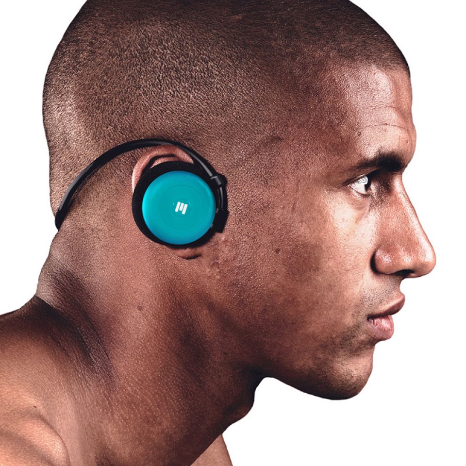 Waterproof bluetooth koptelefoon die blijft zitten (foto 2)