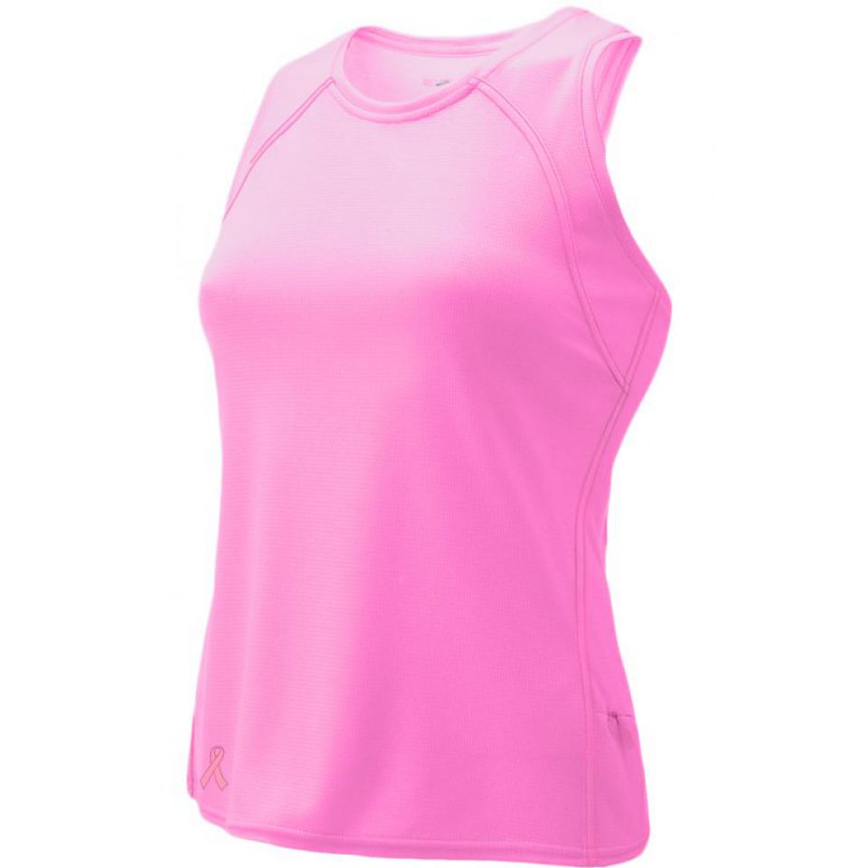 Brooks Singlet Tank Pink Ribbon Roze dames (foto 1)