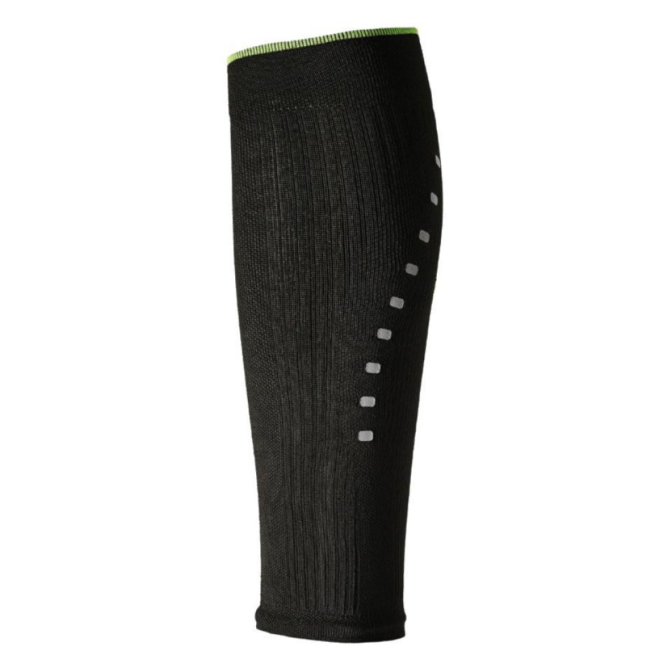 Asics compressiekous Calf zwart groen (foto 1)