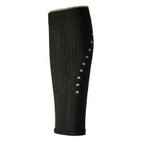Asics compressiekous Calf zwart groen