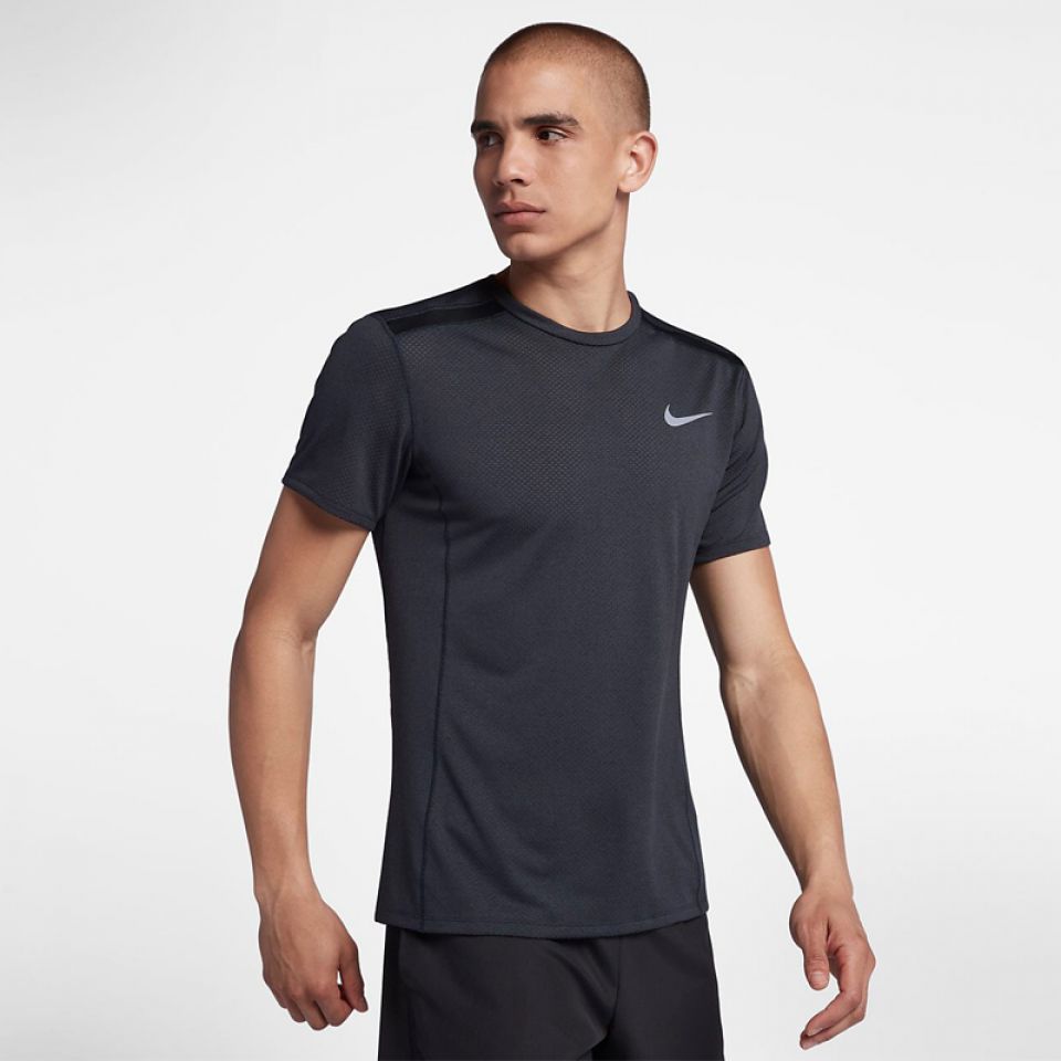 Nike shirt korte mouw Miler Cool Heren (foto 1)