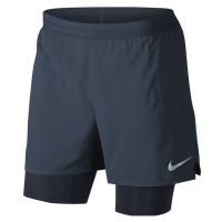 Nike short 2-in 1 Distance Heren (foto 1)