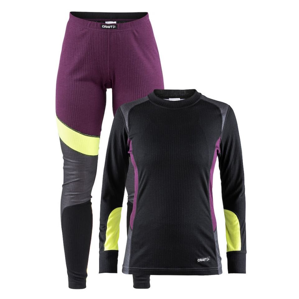 Craft set 2 delig Baselayer shirt + broek Dames (foto 1)