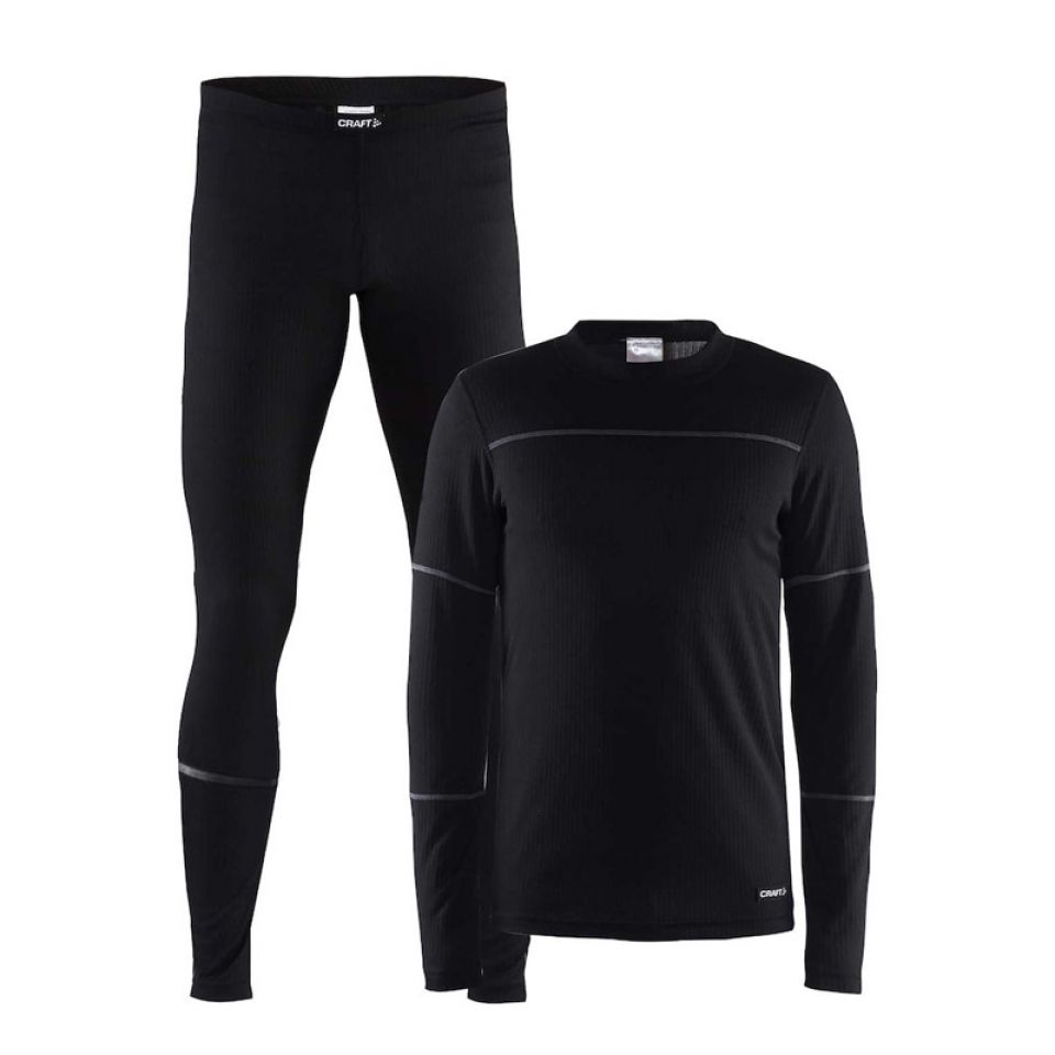 Craft set 2 delig Baselayer shirt lange mouwen + broek Heren (foto 1)
