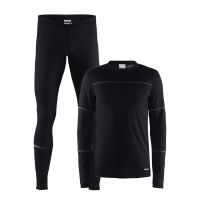 Craft set 2 delig Baselayer shirt lange mouwen + broek Heren (foto 1)