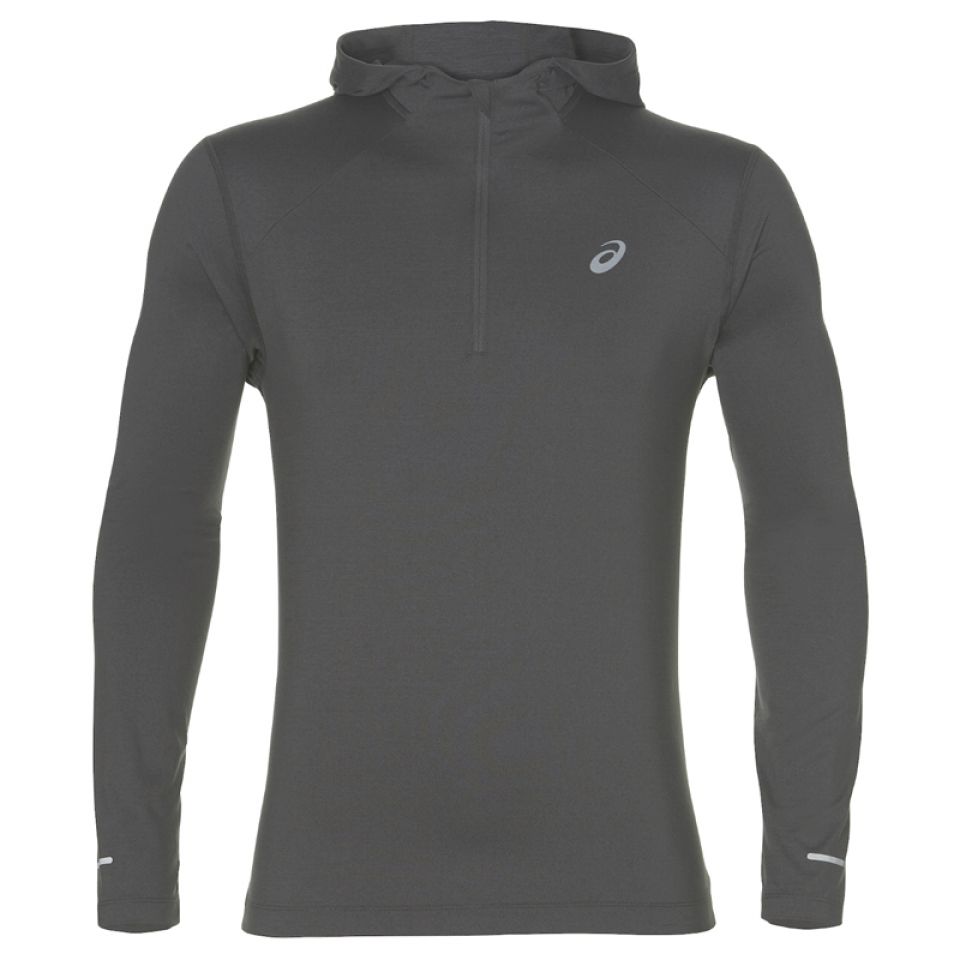 Asics shirt lange mouw 1/2 zip hoodie Heren (foto 1)