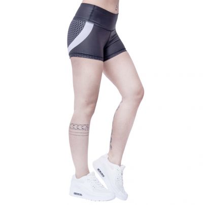 Anarchy apparel korte tight Hexagon Dames