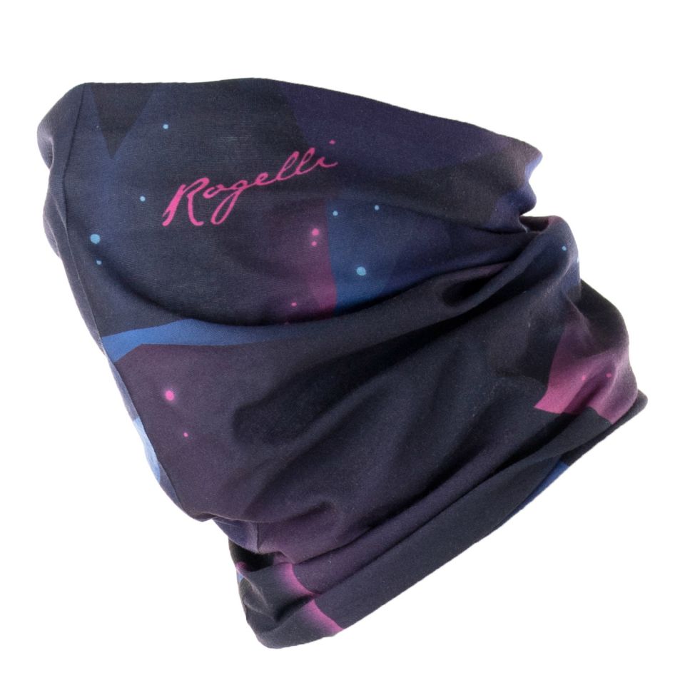 Rogelli scarf Zwart/Roze/Blauw (foto 1)