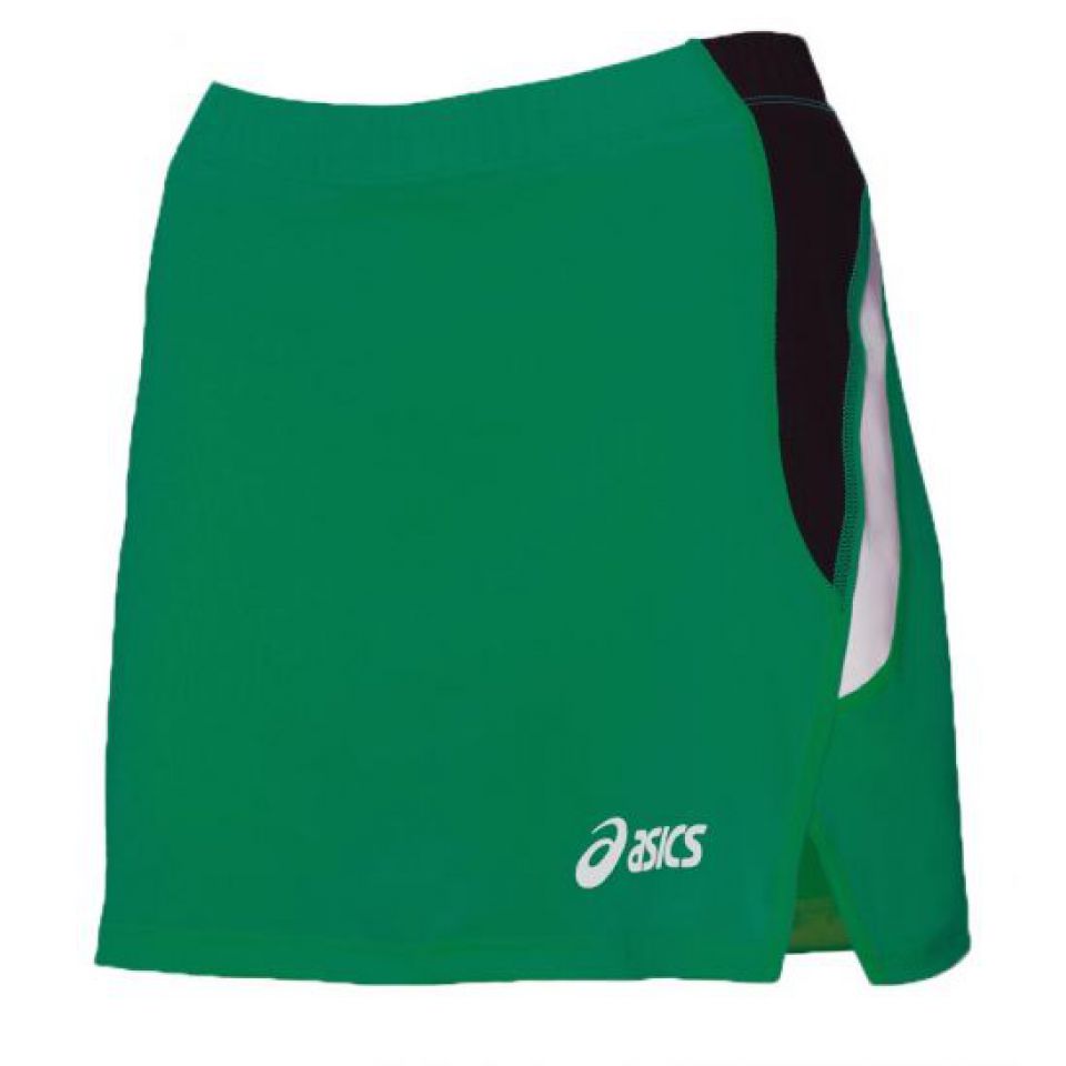 Asics Skirtpant Shiva Team groen dames (foto 1)