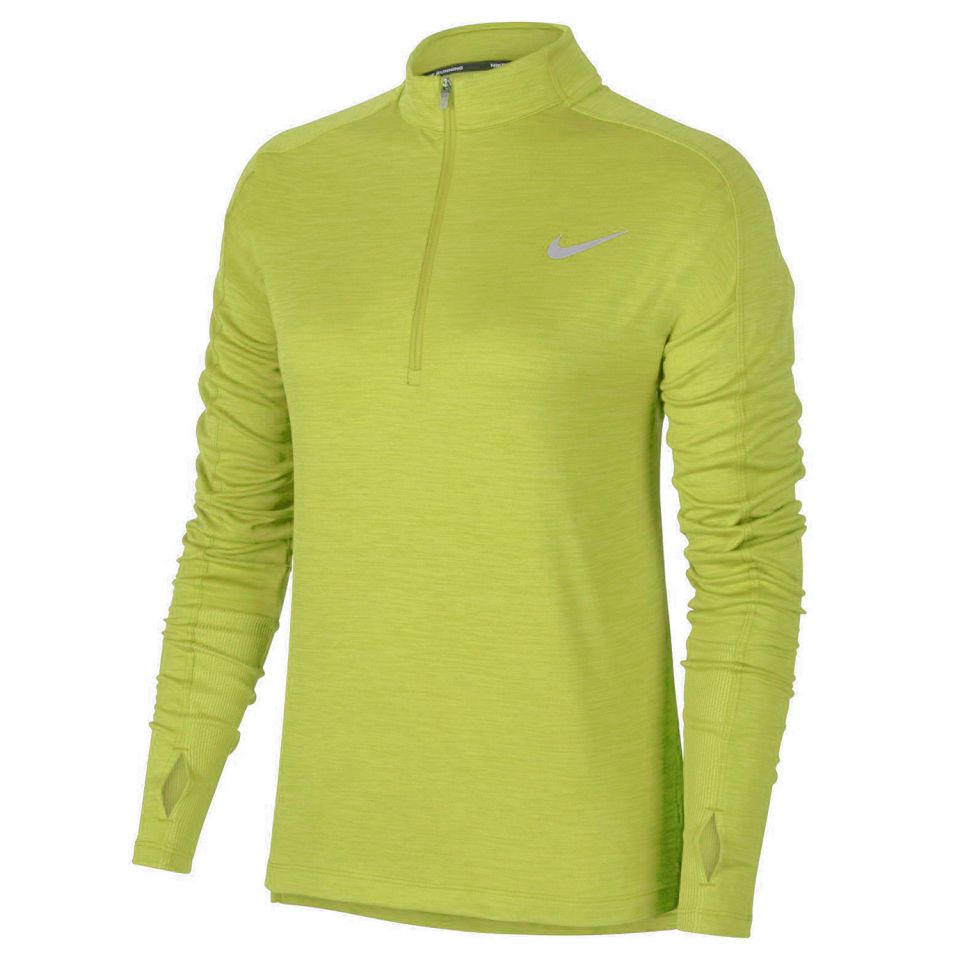 Nike shirt lange mouw 1/2 zip Pacer Dames (foto 1)