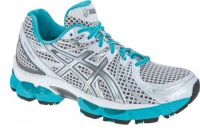 Asics Gel Nimbus 13 wit/turquoise dames