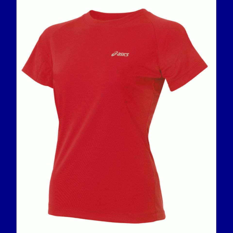 Asics Shirt k/m Vesta rood dames (foto 1)