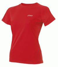 Asics Shirt k/m Vesta rood dames