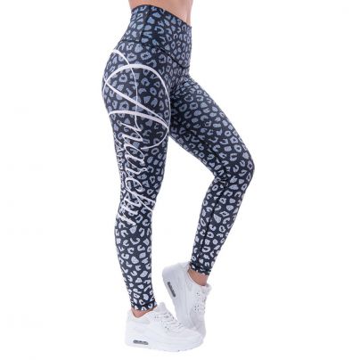 Anarchy apparel lange tight Leopardess Dames