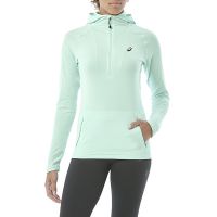 Asics lange mouw 1/2 zip hoodie Dames (foto 1)