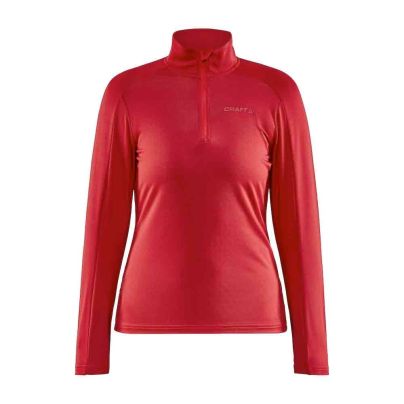 Craft shirt lange mouw 1/2 zip Winter Core Dames