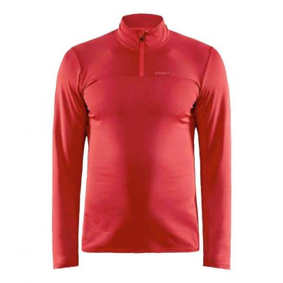 Craft shirt lange mouw 1/2 zip Core Heren