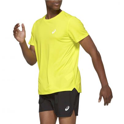 Asics shirt korte mouw Silver Heren