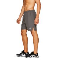 Asics short 2 in-1 7-inch Silver Heren (foto 1)