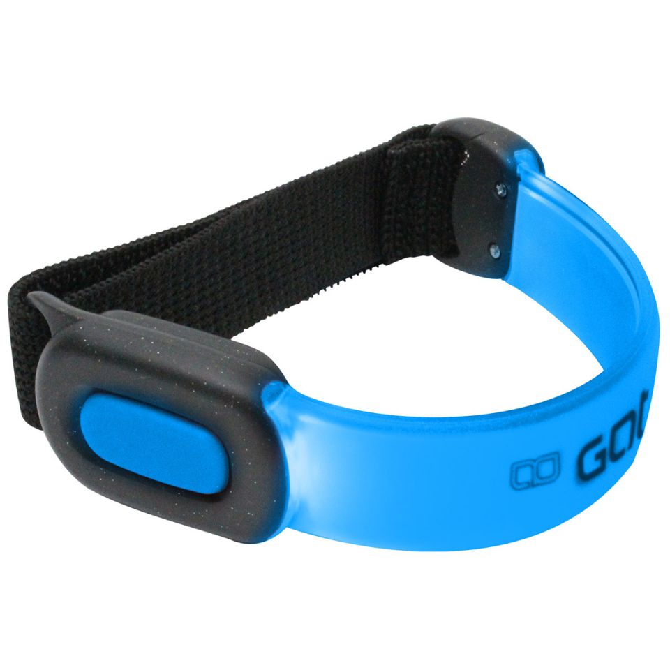 Gato armband LED USB oplaadbaar blauw (foto 1)