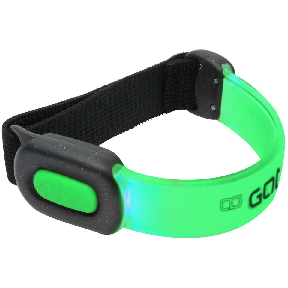 Gato armband LED USB oplaadbaar groen (foto 1)