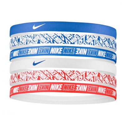 Nike haarband Printed 6-pack Dames