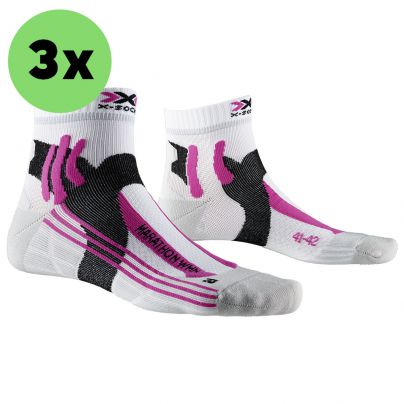 X-Socks Marathon 3 PAAR Dames