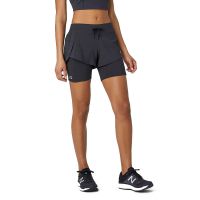 New Balance short 2-in 1 Impact Run Dames (foto 1)